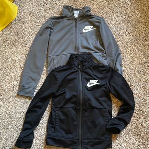 Lot of 2 Nike athletic wear jackets